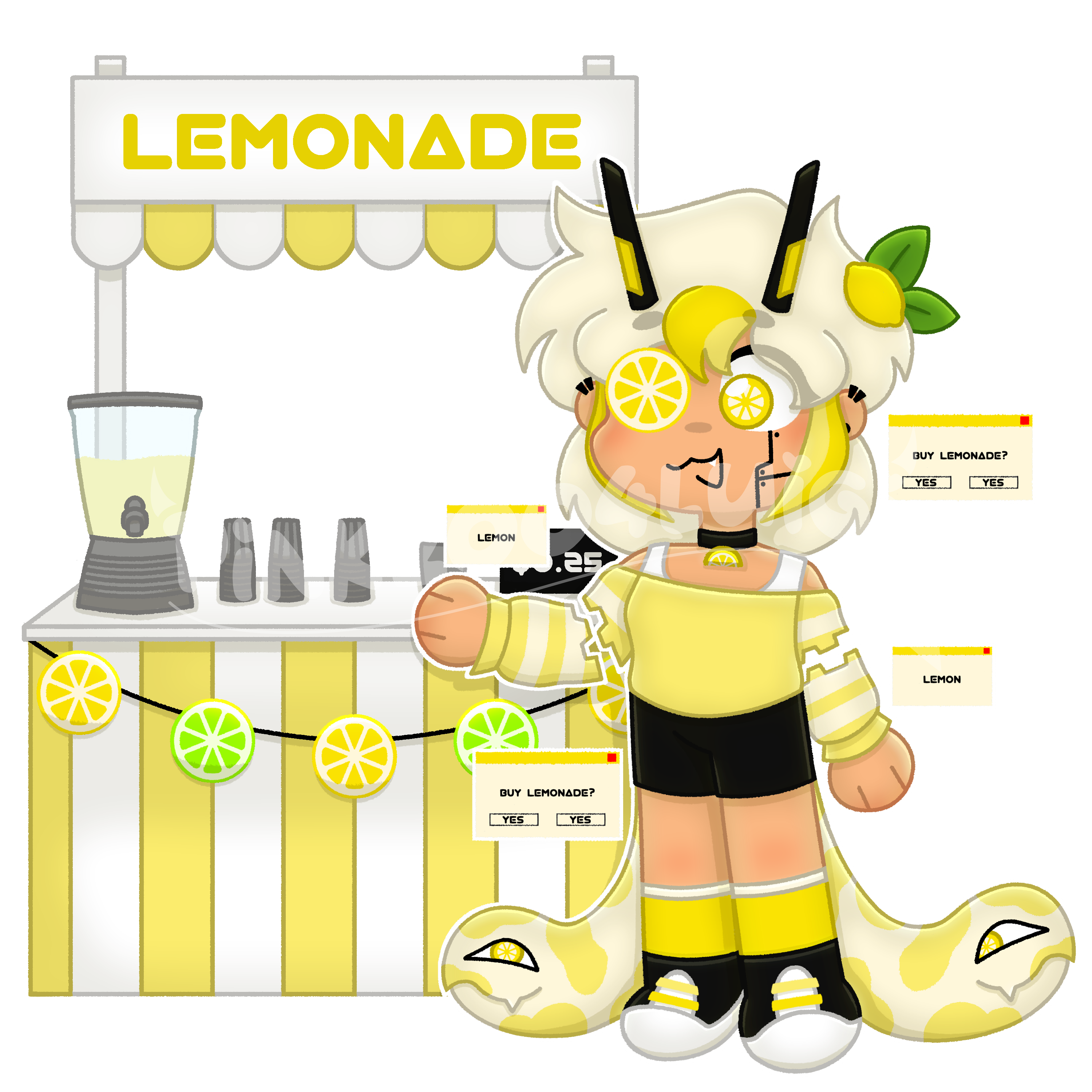 L3M0N4D3 Stand Chibi